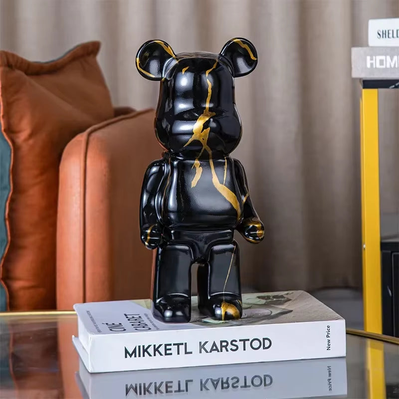 Ästhetische Nordic Bear Statue / Luxus Deco Figur