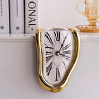 Schmelzende Uhr Retro Design Tisch oder Wanduhr