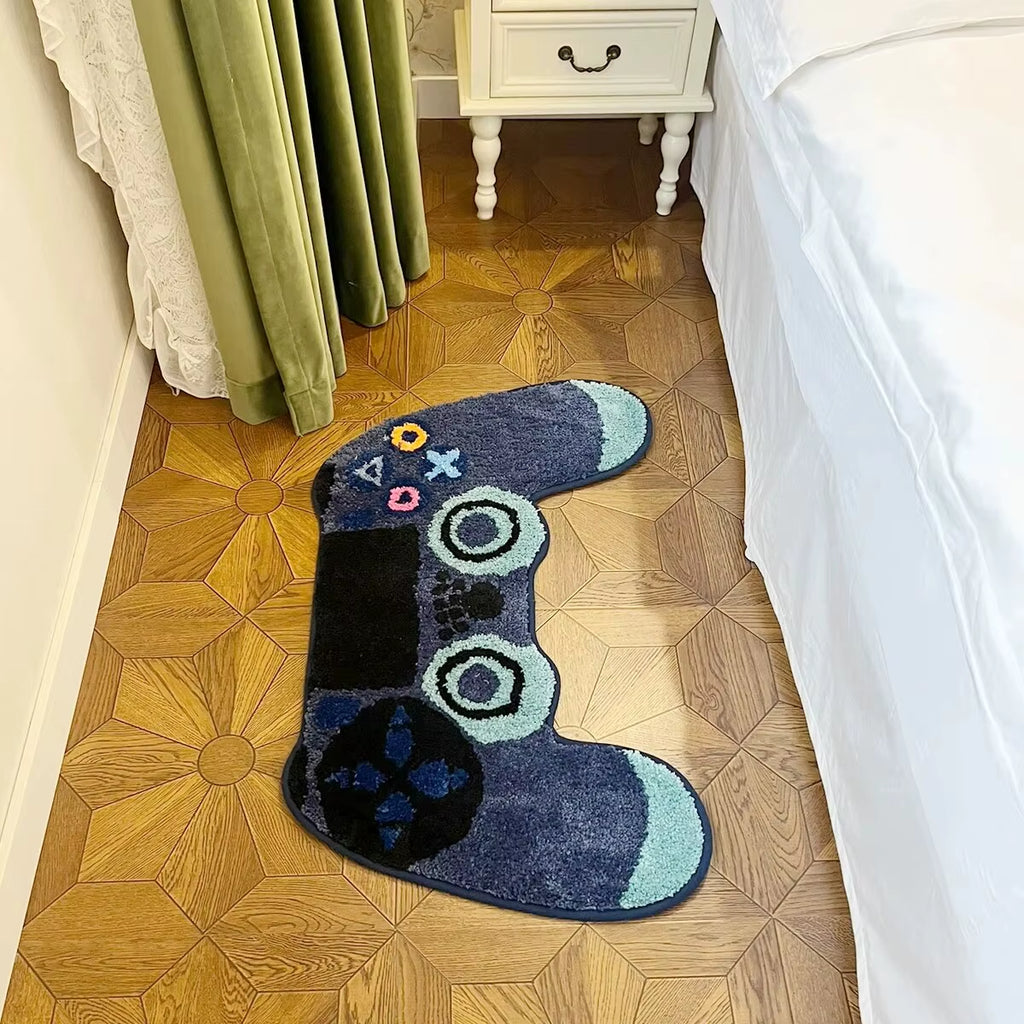Gamer Controller Teppich Plüsch Komfort