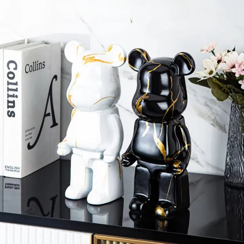 Ästhetische Nordic Bear Statue / Luxus Deco Figur