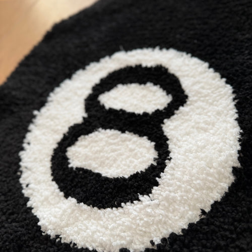 Ästhetischer Billard 8-Ball Teppich