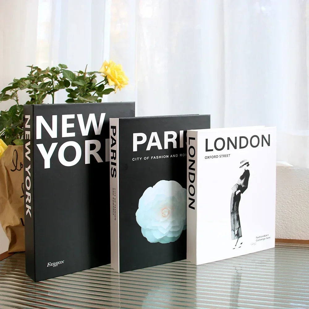 Deko-Bücher: „City Trip“ Designer Edition (3er Set)