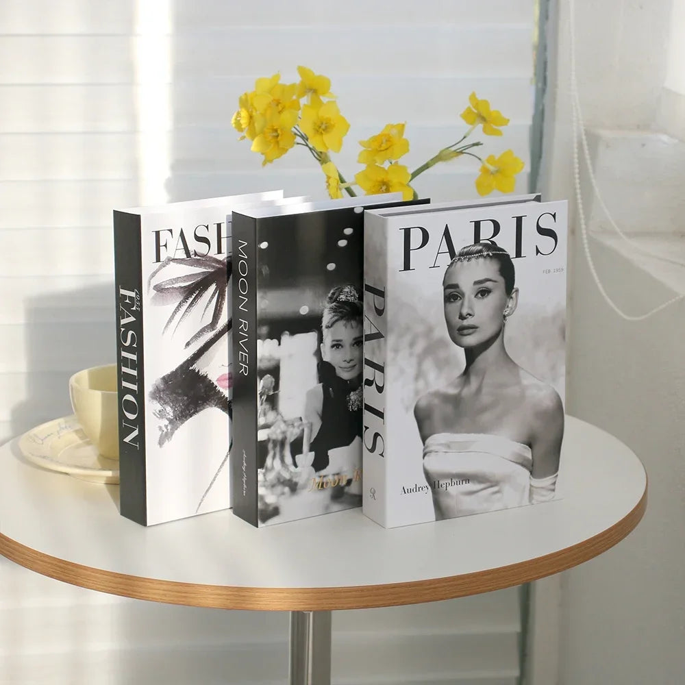 Deko-Bücher: „Paris Fashion“ Designer Edition (3er Set)