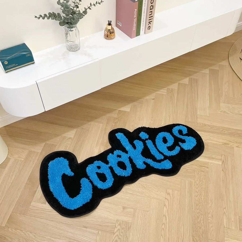 Cookies Teppich Handgemacht Flauschig