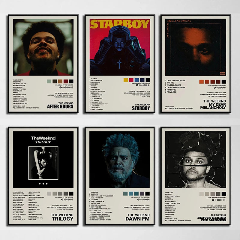 The Weekend Poster Kollektion 