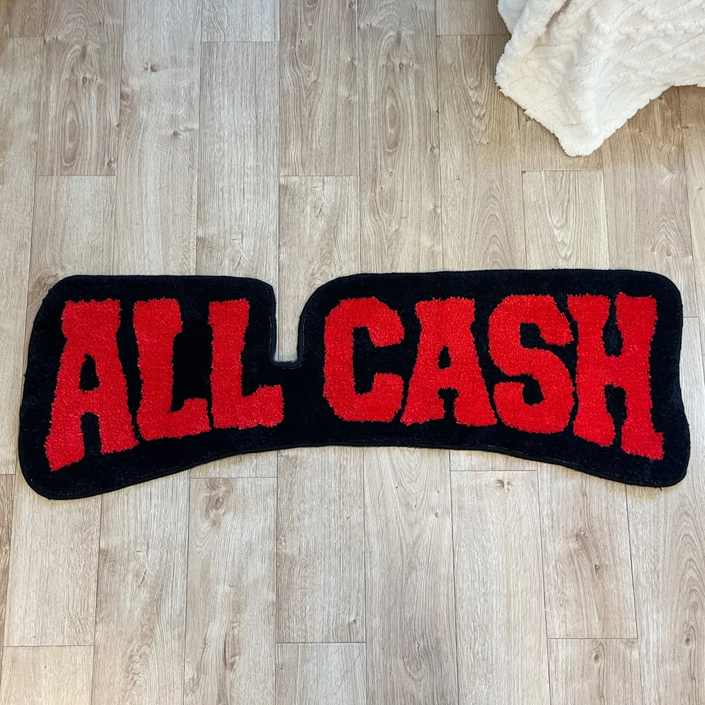 All Cash Teppich 3D Plüsch und Rutschfest