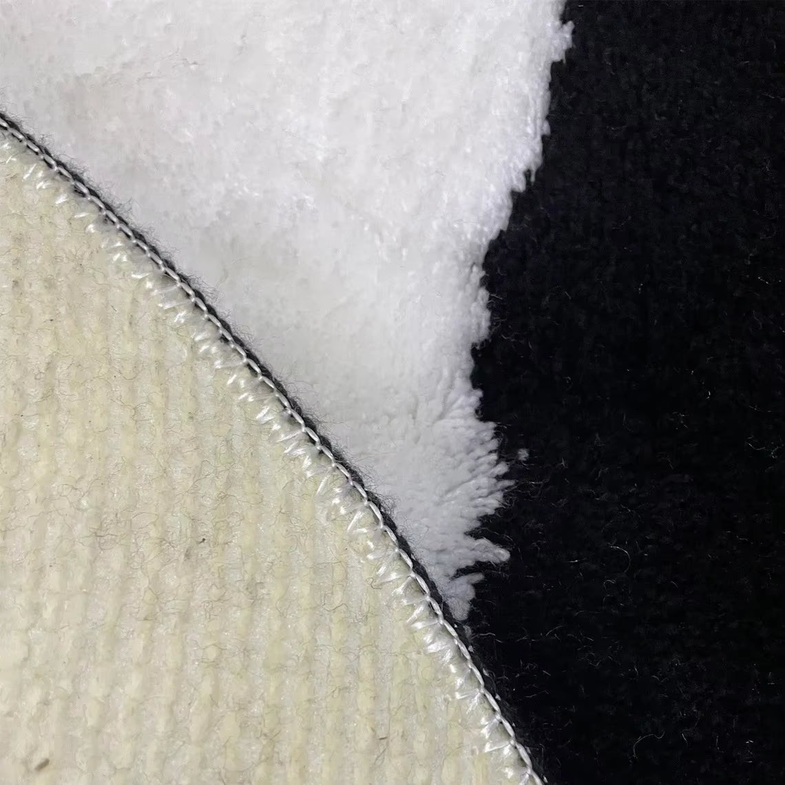 Yin and Yang Symbol Teppich Flauschig Rutschfest